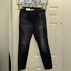 NEW SLINK JEANS Ankle Jegging Distressed Skinny Jeans‎ Size 12